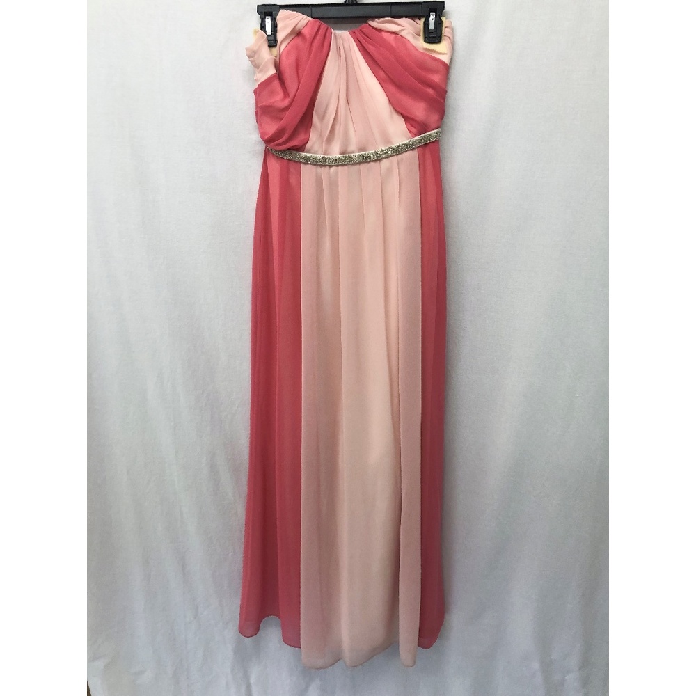 Jim Helm Occassions Pink Strapless Dress